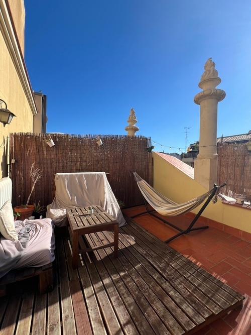 Attico for rent short term in the city center