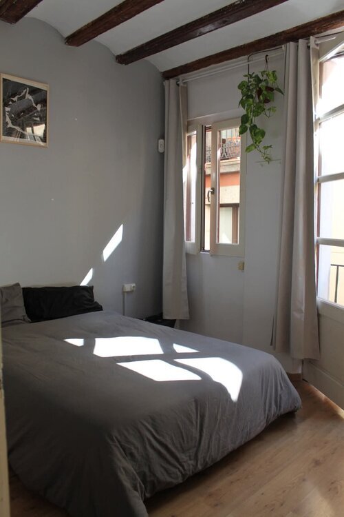 1-room flat with TV