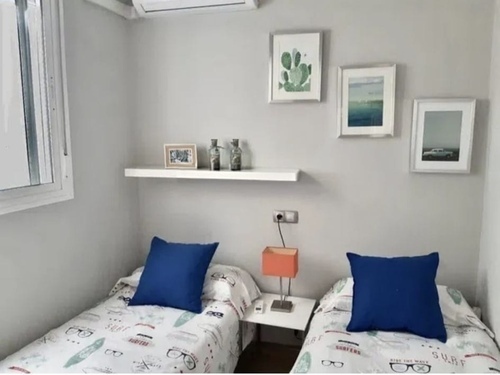 Bright room with air conditioning