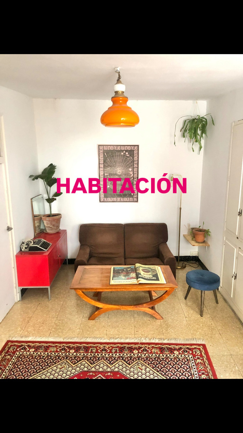 habitacion GRANDE🛏️ dormitorio + 🛋️ salón + 🧑‍💻 escritorio