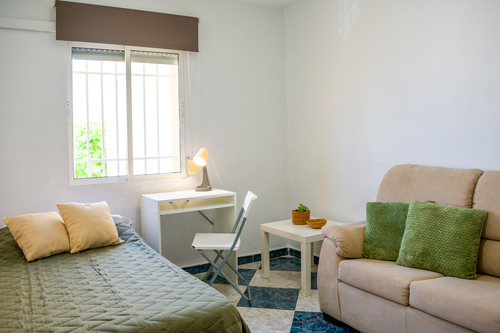 Habitación individual estilo estudio 