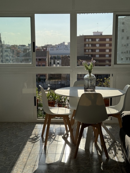 Habitación luminos espaciosa 