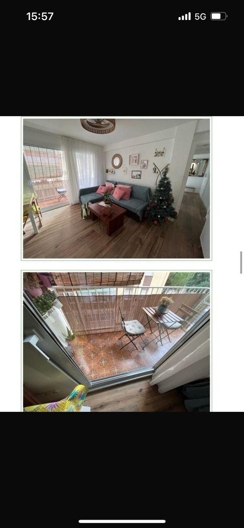 Habitación individual con cama grande en nueva malaga 