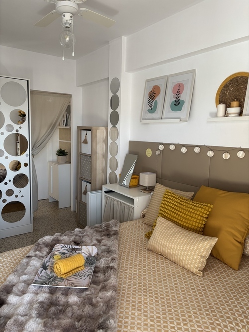 Habitación con mucha luz en ático, gran terraz directo