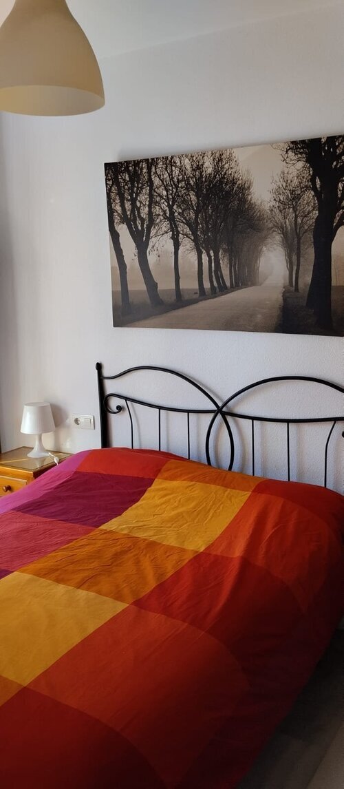 Habitación con mucha luz, aire y armario empotrado 