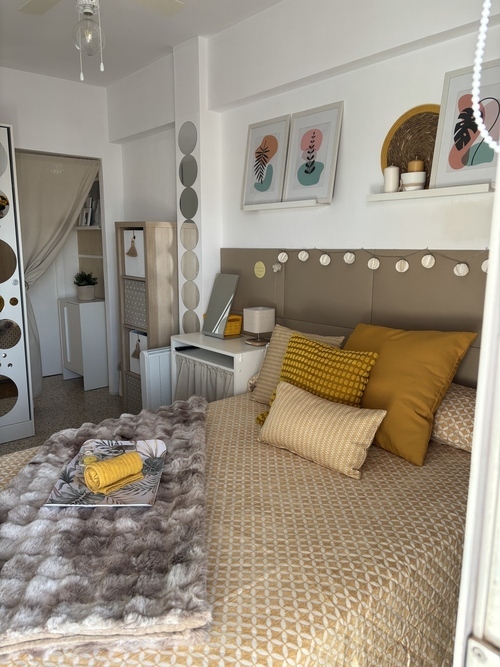 Habitación con mucha luz en ático, gran terraz directo