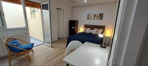 Habitación doble. Baño en suite y terraza privados