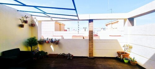 Ático 2 habitaciones, con terraza de 20m2 en Natzaret