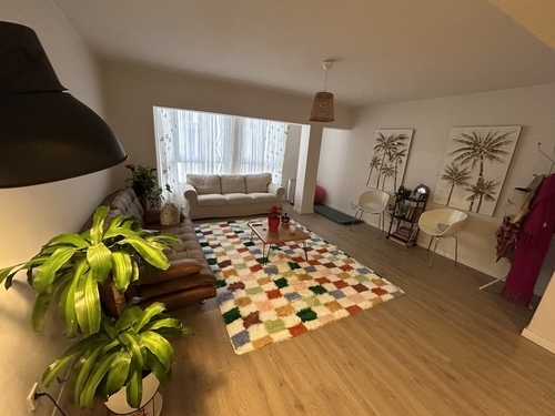 piso compartido, habitacion equipada con baño privado