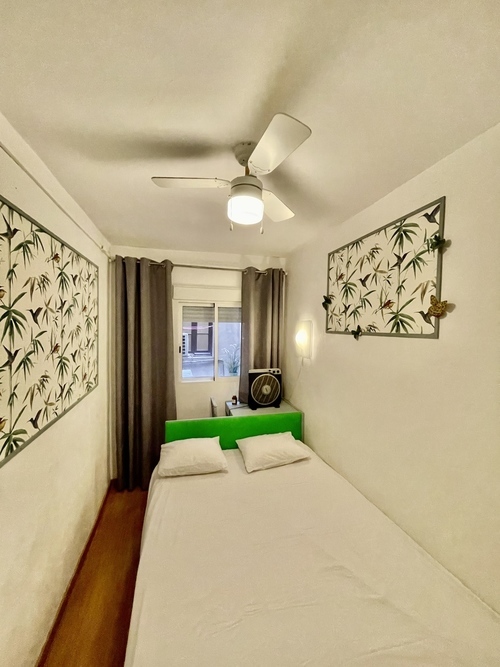small room with bathroom