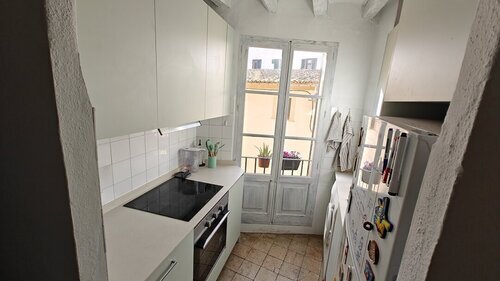 Habitación doble en piso encantador en La Calatrava